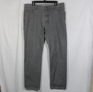 Ermenegildo Zegna Men’s Gray Straight Leg Jeans Size 38 x 30